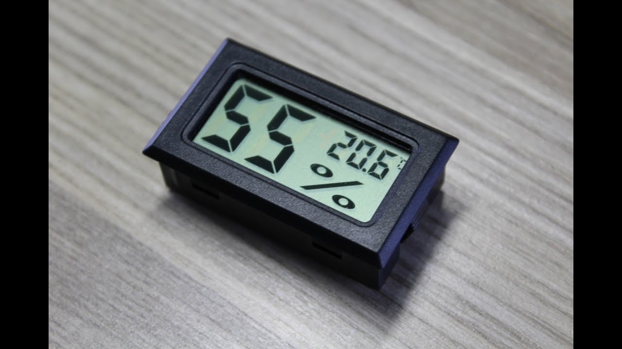 Mini Digital LCD Indoor Temperature Humidity Meter Thermometer Hygrometers L0G5