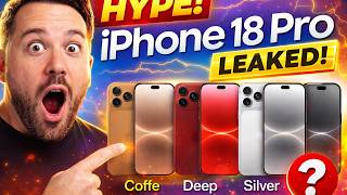  iPhone 18 Pro — Colors, Display Shift and Future Direction 🔥📱