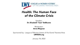 Health: The Human Face of the Climate Crisis