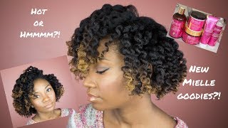 Voluminous Flat Twist + Trying Out some new Mielle Organics Products || Natural Hair