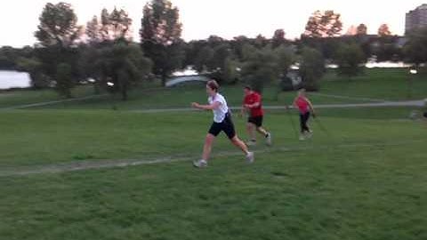 Video of XC Chelsea Masters ski walking / bounding part 2