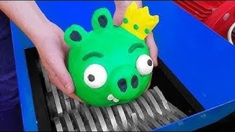 Shredding Machine Vs Plasticine