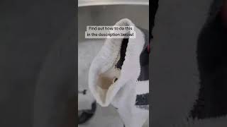 Save money on sport socks with this non toxic hack