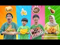 Makan makanan sesuai emoji  keluarga ziyan