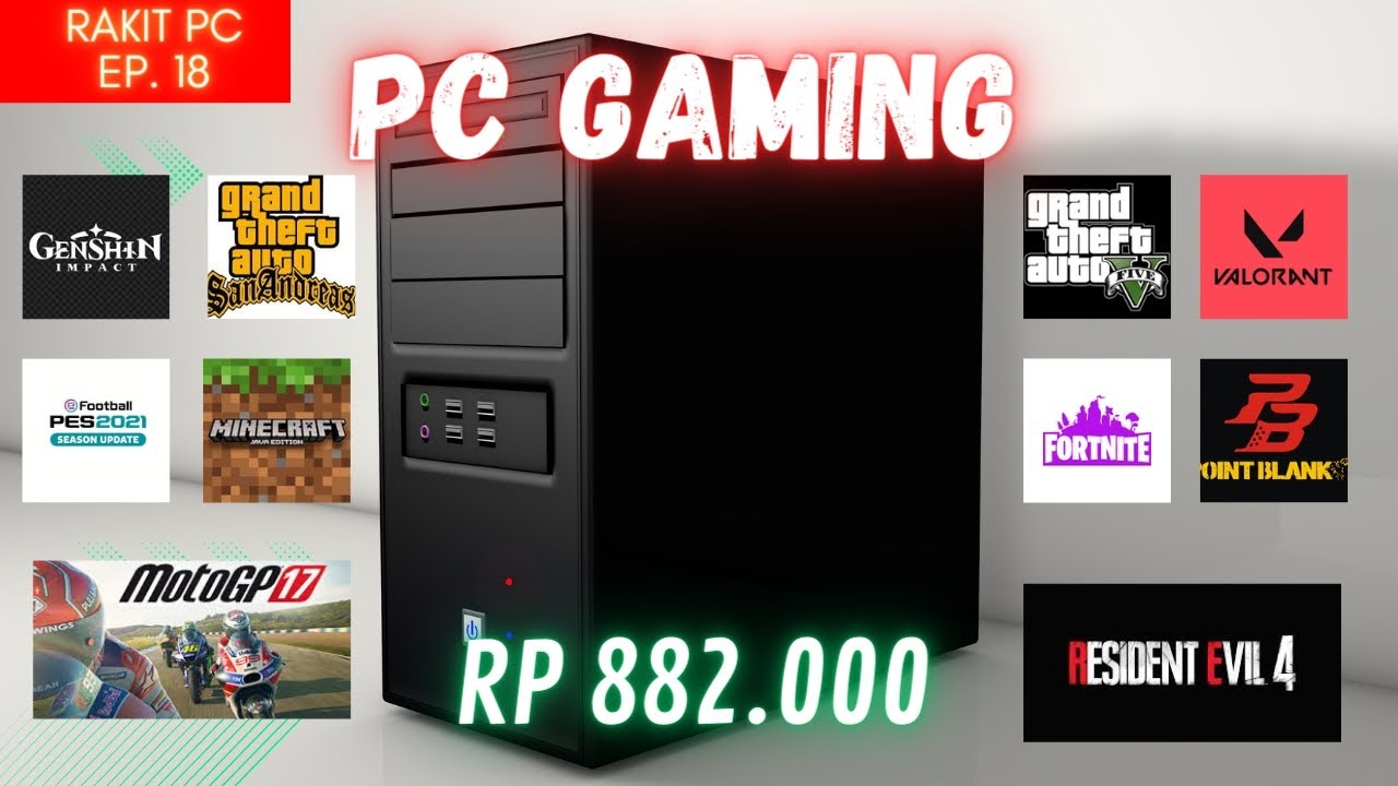 [Rakit PC 19] 800 Ribuan Pakai SSD 256 Gb - YouTube