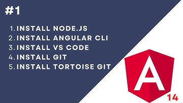 #1: How to Install Angular 14 and Required Softwares in Windows 10
