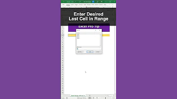 Quick Tutorial: How to Select a Range in Excel using Go To #howto #tutorial