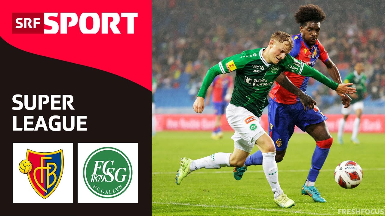 FC Basel - FC St. Gallen | Highlights - Super League 2022/23 - Runde 9 |  SRF Sport - YouTube