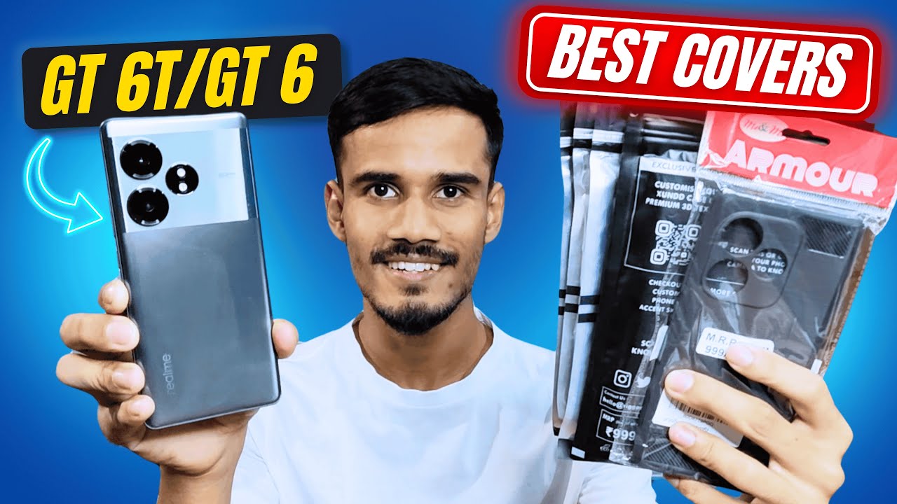 Realme GT 6T Back Cover & Cases || MOST DETAILED Realme GT 6 Back Cover & Skin Review ⚡⚡