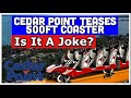 Is Cedar Point REALLY Getting A 500ft RMC T-Rex? (Cedar Point Teases 500ft T-Rex)