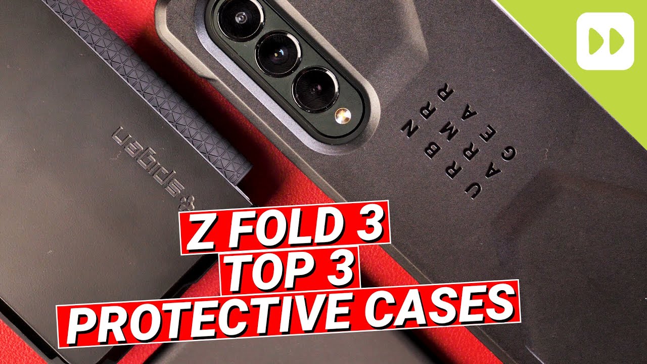 Samsung Galaxy Z Fold 3 TOP 3 protective cases! YouTube