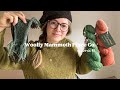 Woolly mammoth fibre co ep43  sweater knitting december bow and colours