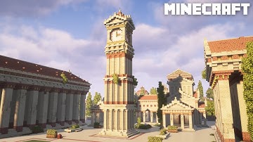 Minecraft: How to build a Clocktower | Minecraft Tutorial