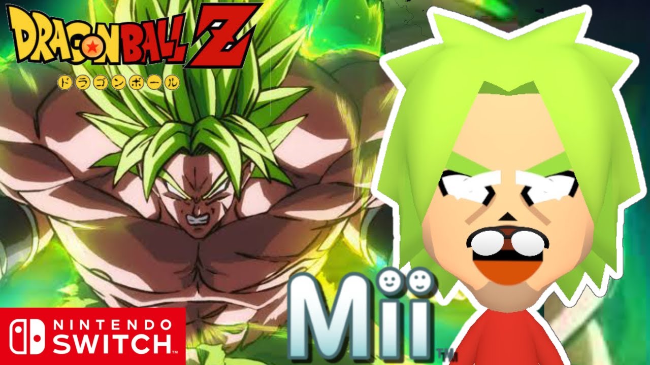 ドラゴンボールZ】ブロリー Mii 作り方【Nintendo Switch】 - YouTube