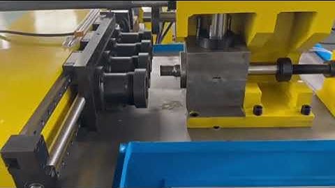 Multi station automatic pipe shrinking machine/pipe end forming machine