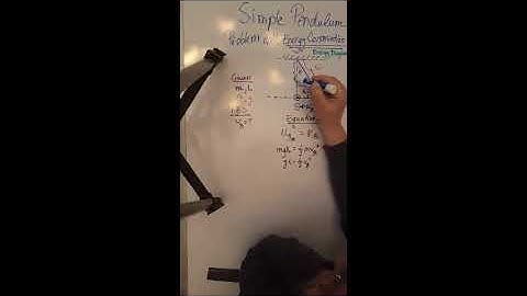PHYS 201 Simple Pendulum Problem Video #2