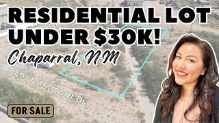 Vacant Land For Sale on Enchantment Dr in Chaparral NM near El Paso, Nearly a 1/2 acre Under $30k