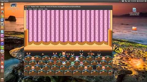 World of Illusion - Ending.  Kega Fusion on Ubuntu Linux.