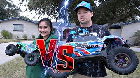 Traxxas Maxx VS Traxxas Xmaxx!!!