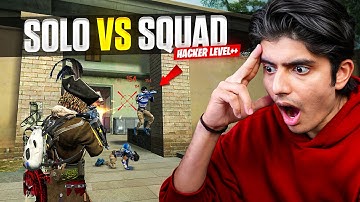 HACKER LEVEL! SOLO VS SQUAD GAMEPLAY | GARENA FREE FIRE