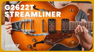 2023 Refresh: Gretsch G2622T Streamliner Center Block, Double-Cut with Bigsby - Demo & Review