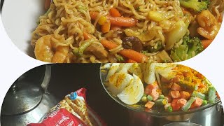Scrumptious Gourmet Ginger Shrimp ???? Noodles and Veggie Bowl in 15 Minutes!
