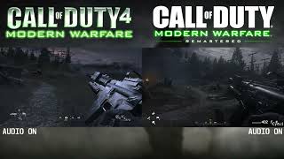 Call of Duty Modern Warfare Remastered vs Original    Blackout   Side by Side Comparison
