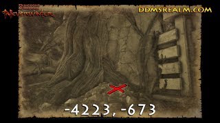 Neverwinter - TOA - Lost City of Omu Treasure Map Location - Tyrant Cave