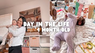 DAY IN THE LIFE | with a 4 month old!