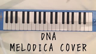 dna bts melodica cover