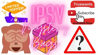 IPSY NEW Mystery Bags are Available Now for May 2024 & Other New Deals!