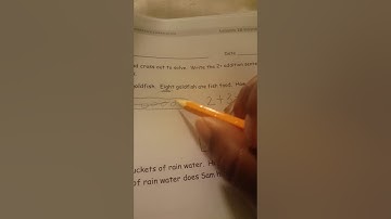 EngageNY: 1st grade, Module 2, Lesson 18 HW