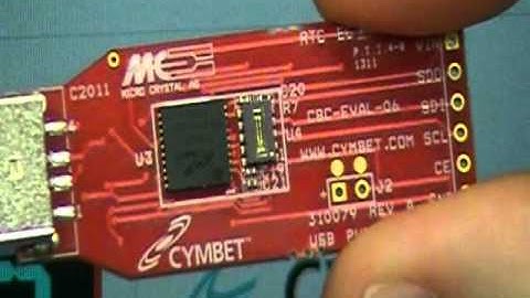 Cymbet EVAL 06 EnerChip RTC Backup Demo