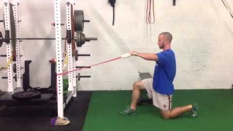 Half-Kneeling Face Pull with External Rotation