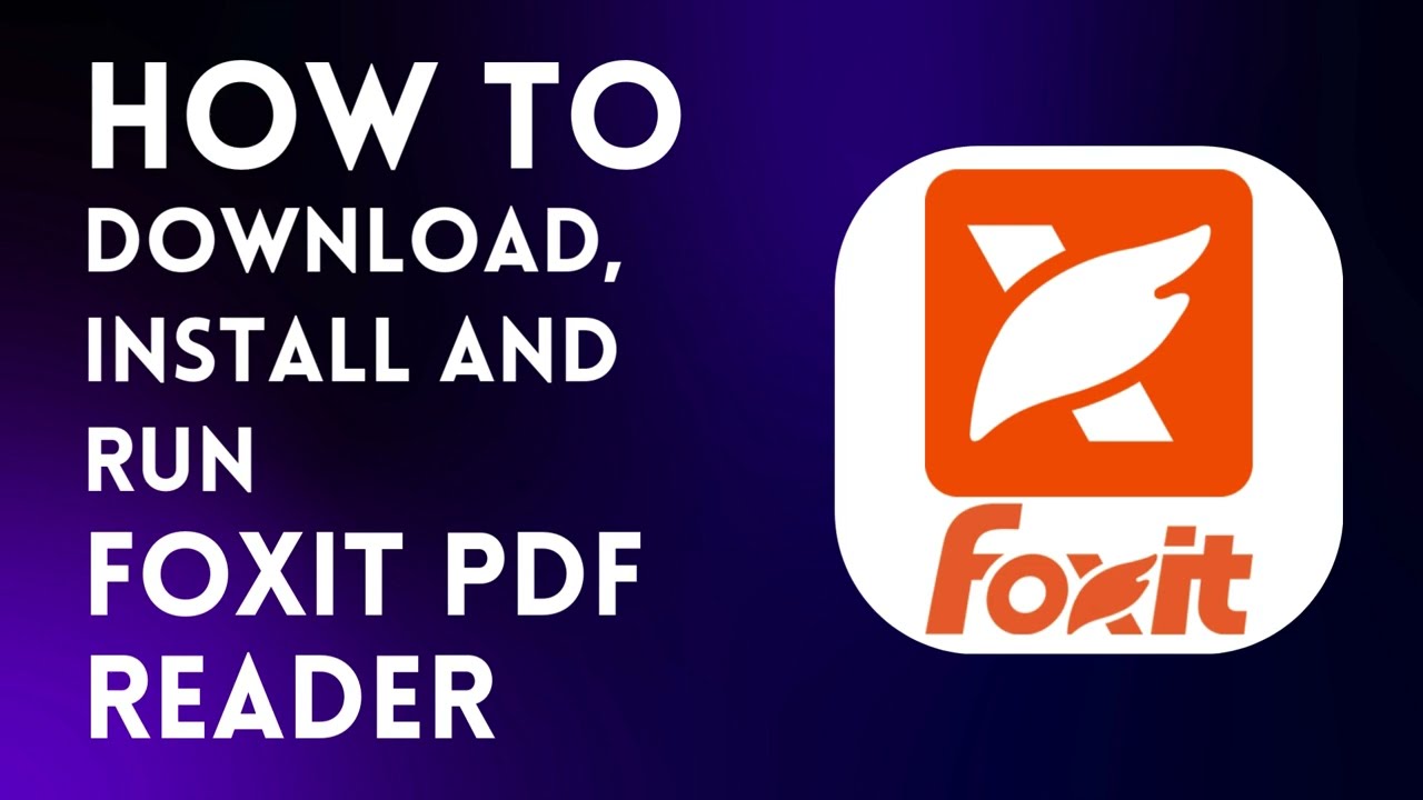 How to DOWNLOAD, INSTALL and RUN Foxit PDF Reader on Windows #foxit #pdf #video #foryou #fyiシ゚viral