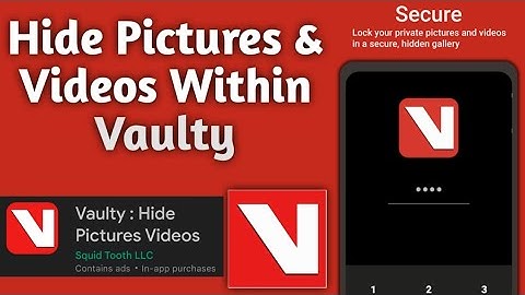 Hide Pictures & Videos Within Vaulty - Private and Secret Hidden Photo Vault app Vaulty - Vaulty