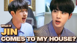 What if BTS JIN Comes to My house?!😱 | Let's Eat Dinner Together