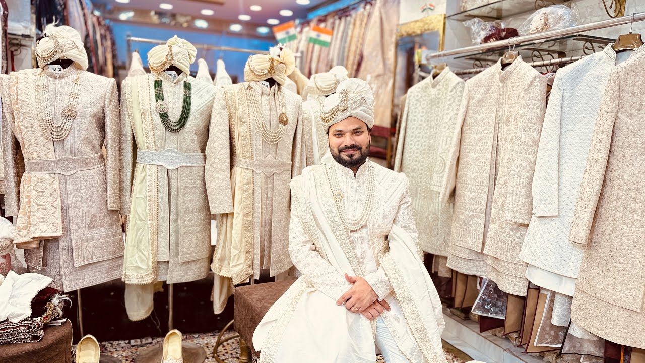 Most Demanding Budget Range Sherwani Design in Chandni Chowk | Sherwani Deisgn in Delhi 