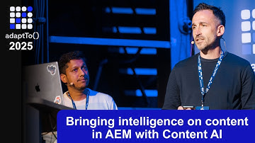 Bringing intelligence on content in AEM with Content AI