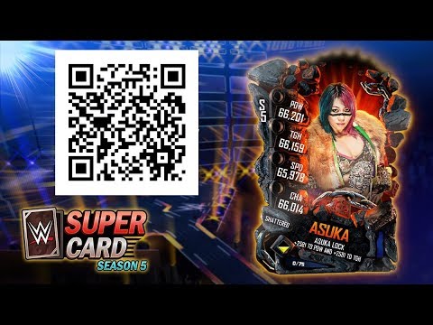 universe QR カード WWE SUPERCARD SEASON 5 EPISODE 47 2 NEW QR CODES