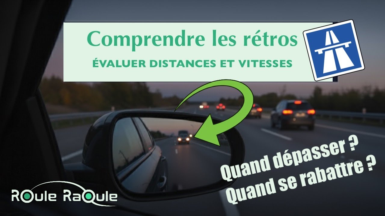Lecture Rétroviseurs Permis : Estimer Distances et Vitesses Sans Erreur #Rétroviseurs #Permis2025 #