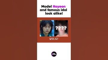 She look alike this famous idol!? Let us know 🙊