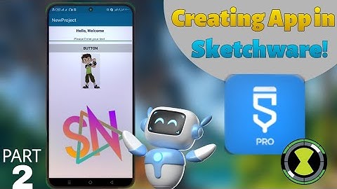 Sketchware Widgets Tutorial | Button, TextView & EditText ! 