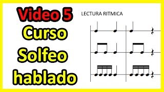 SOLFEO HABLADO 5 Práctica de lecto escritura rítmica