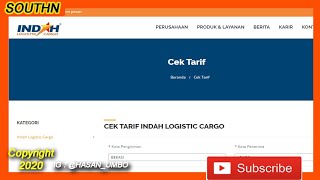 Cara Cek Ongkir Indah Cargo 2020