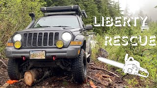 JEEP LIBERTY KJ | INDIAN ARM RESCUE | OFF ROADING | OVERLANDING | 오프로드 오버랜딩 (feat. LX570, JL, KK)