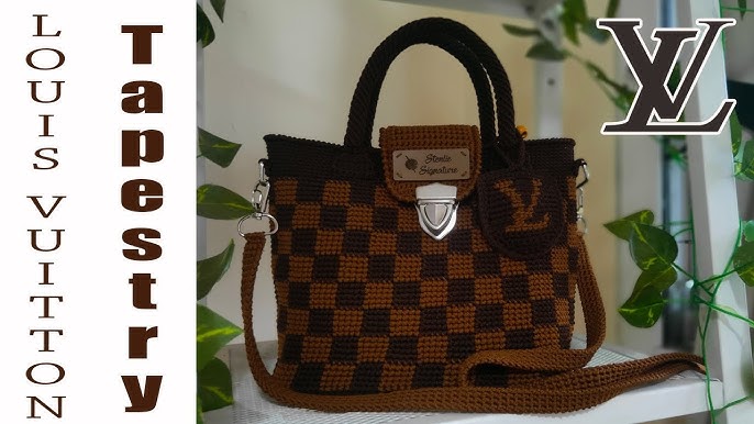 louis vuitton crochet bucket bag