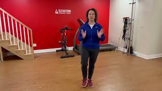 One Minute Wellness:  10 second balance test