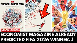 The Economist Magazine Cover 2026 Predicted Fifa World Cup 2026 Winner..! | Almas Jacob