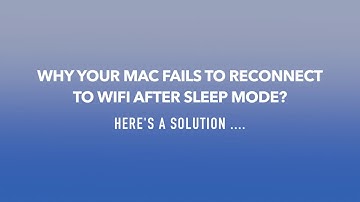 mac disconnects from wifi after sleep easy fix ! the only solution